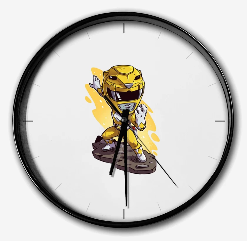 Reloj Blanco de Yellow ranger