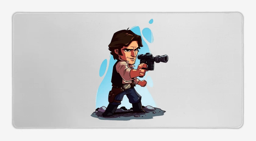 Mouse pad Gamer Blanco de Solo 2