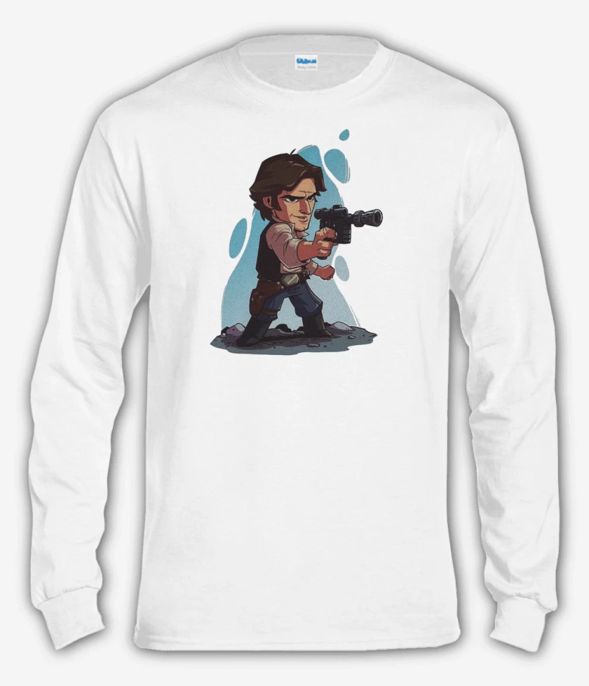 Polera manga larga Blanco de Solo 2
