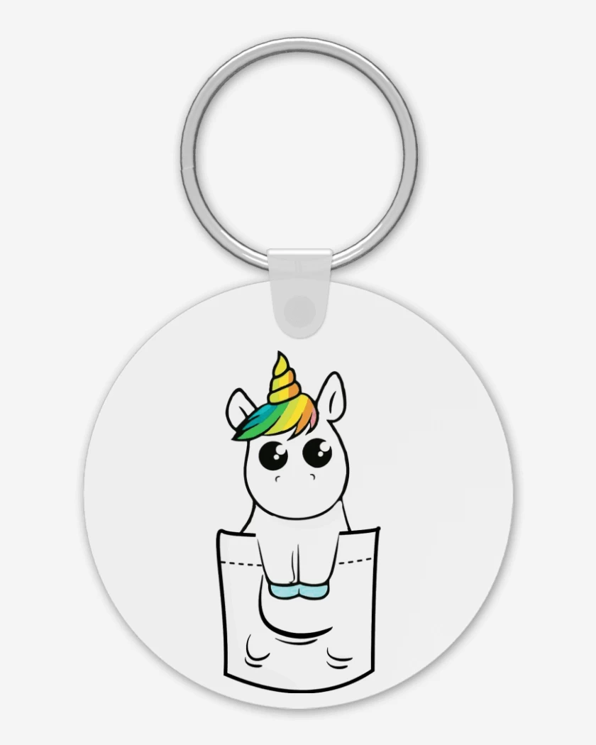 Llavero Unicornio de bolsillo