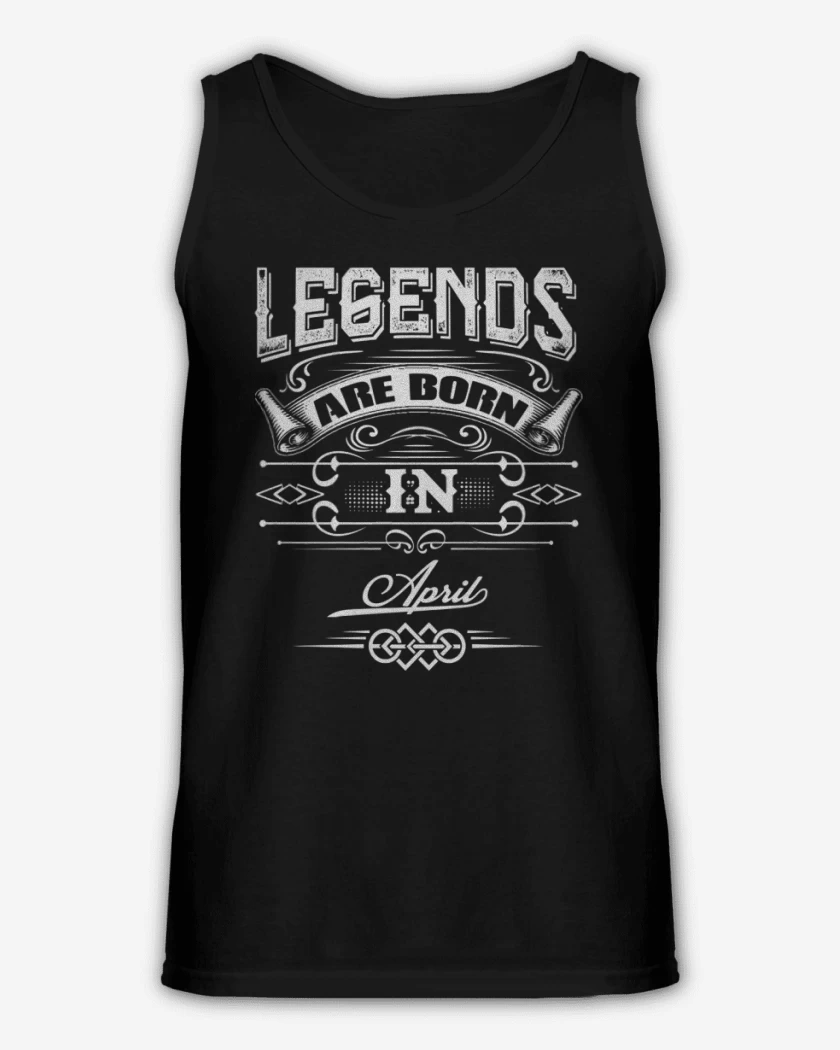 Sudadera Legends are born in april