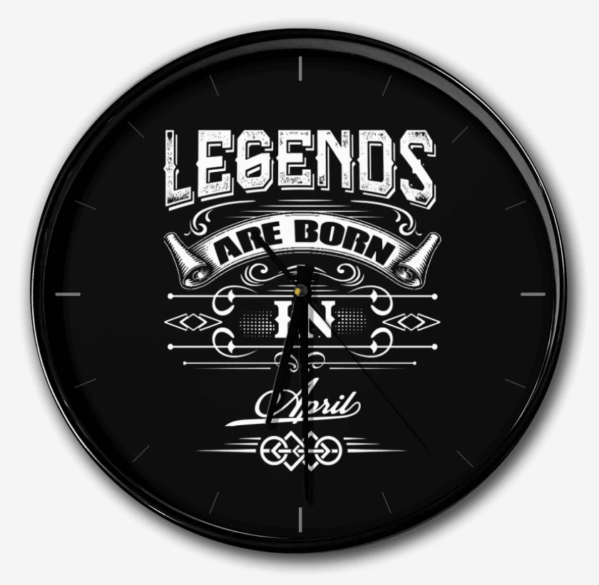 Reloj Negro de Legends are born in april
