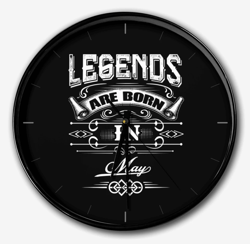Reloj Negro de Legends are born in may