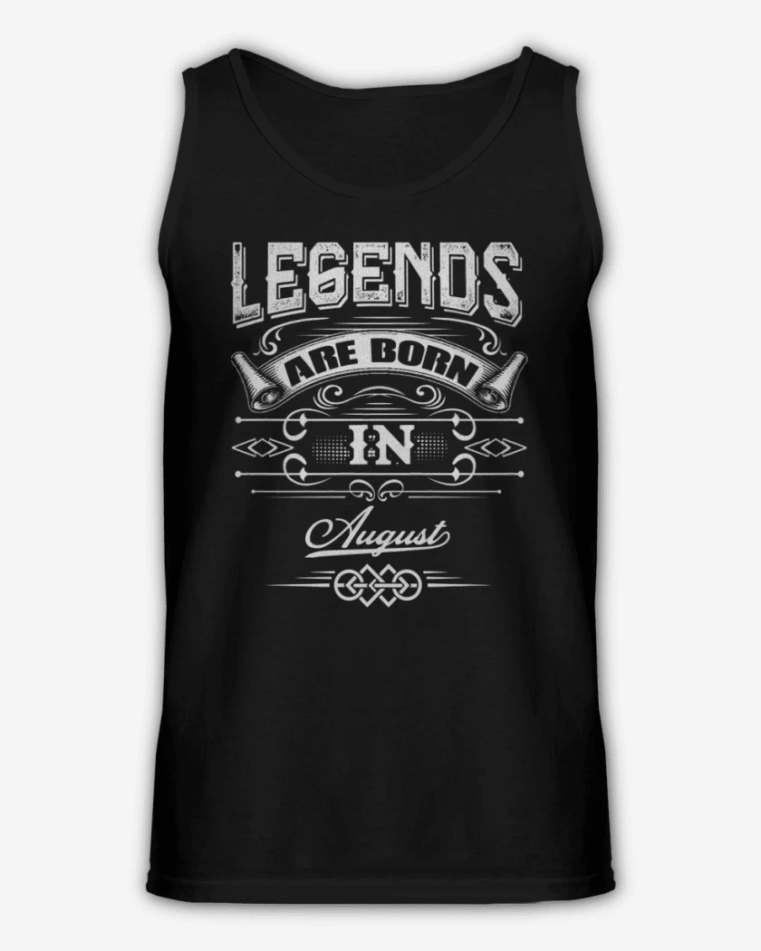 Sudadera Legends are born in august