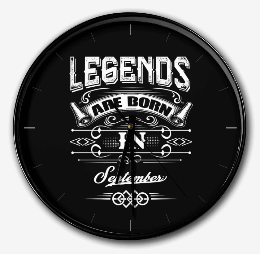 Reloj Negro de Legends are born in september