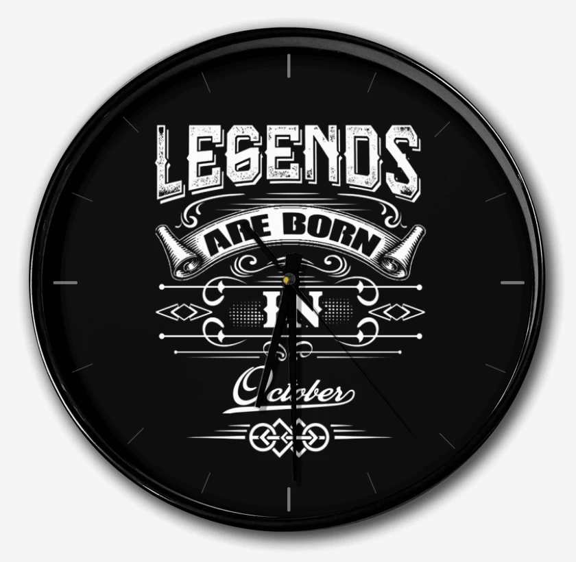 Reloj Negro de Legends are born in october
