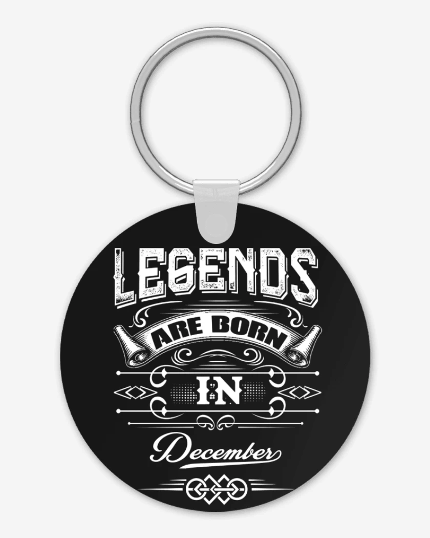 Llavero Legends are born in december
