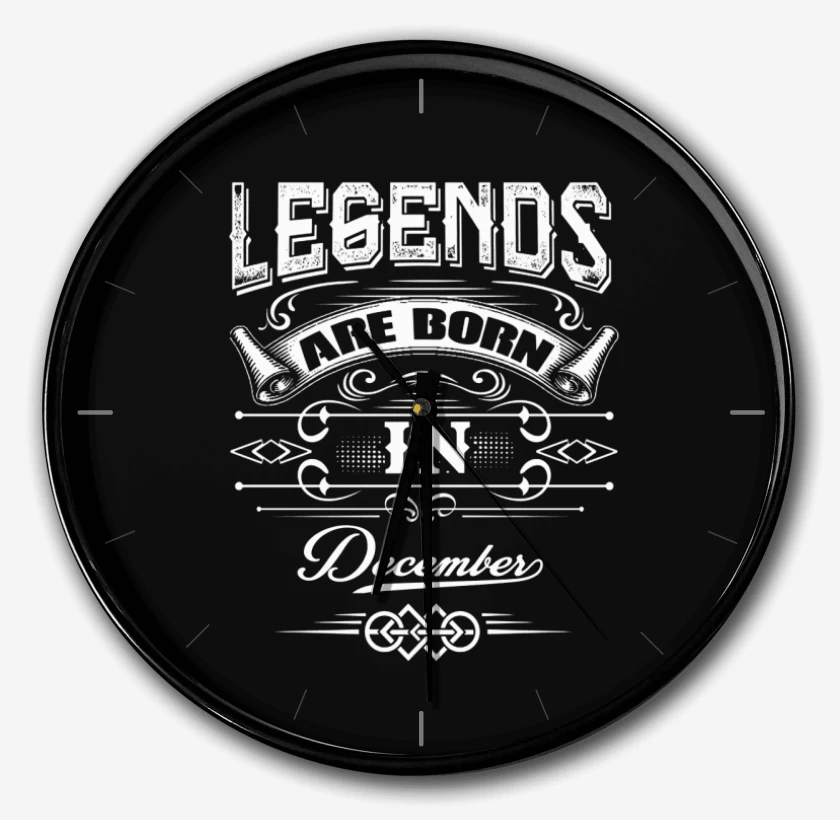 Reloj Negro de Legends are born in december