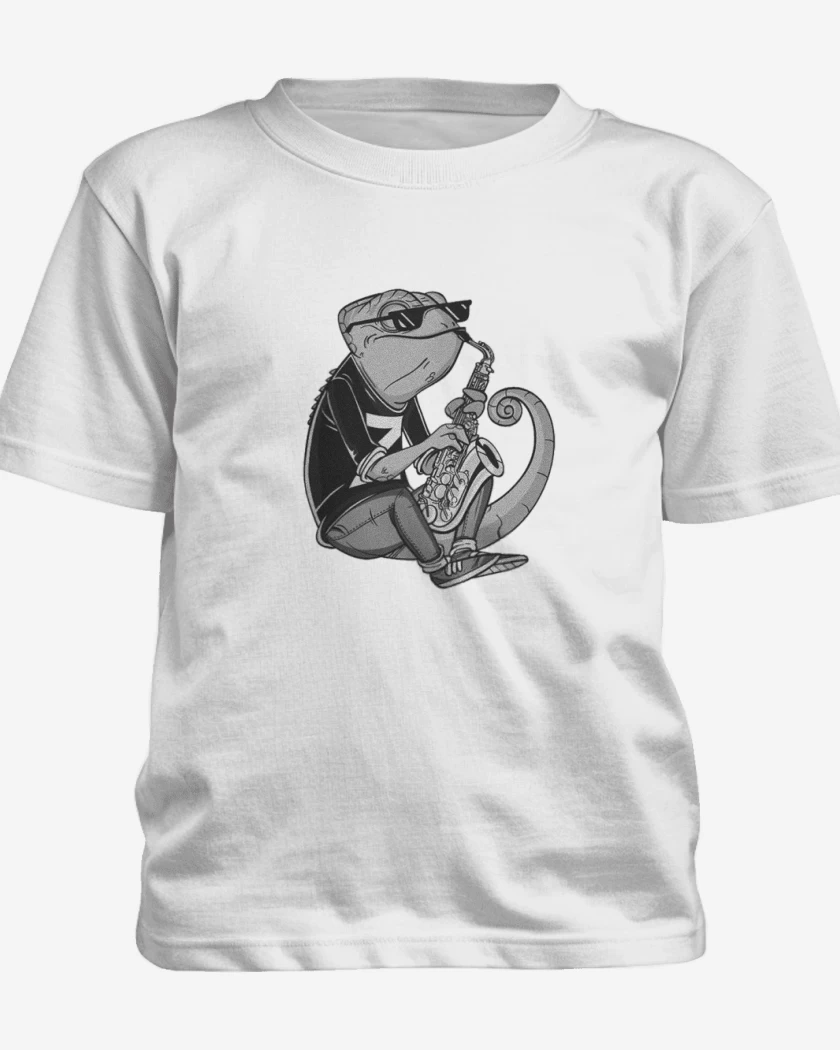 Polera de niño Blanco de Camaleon