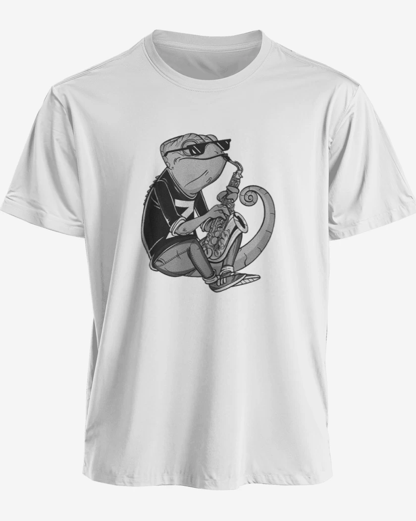 Polera premium Blanco de Camaleon
