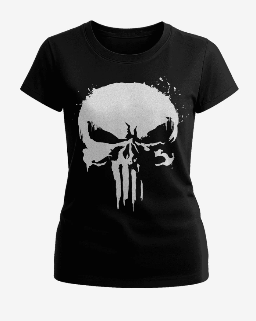 Polera de Mujer Negro de El que castiga