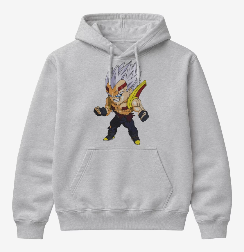 Poleron Canguro básico Gris Melange de Baby