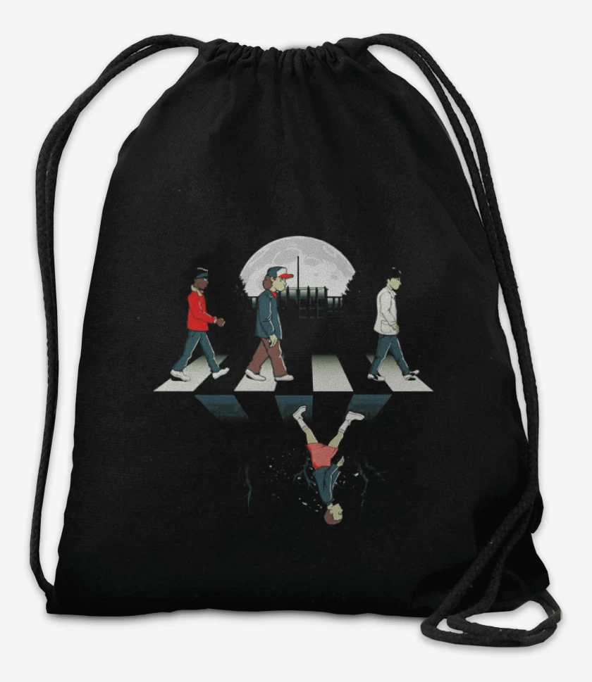 Mochila Negro de Stranger things 6