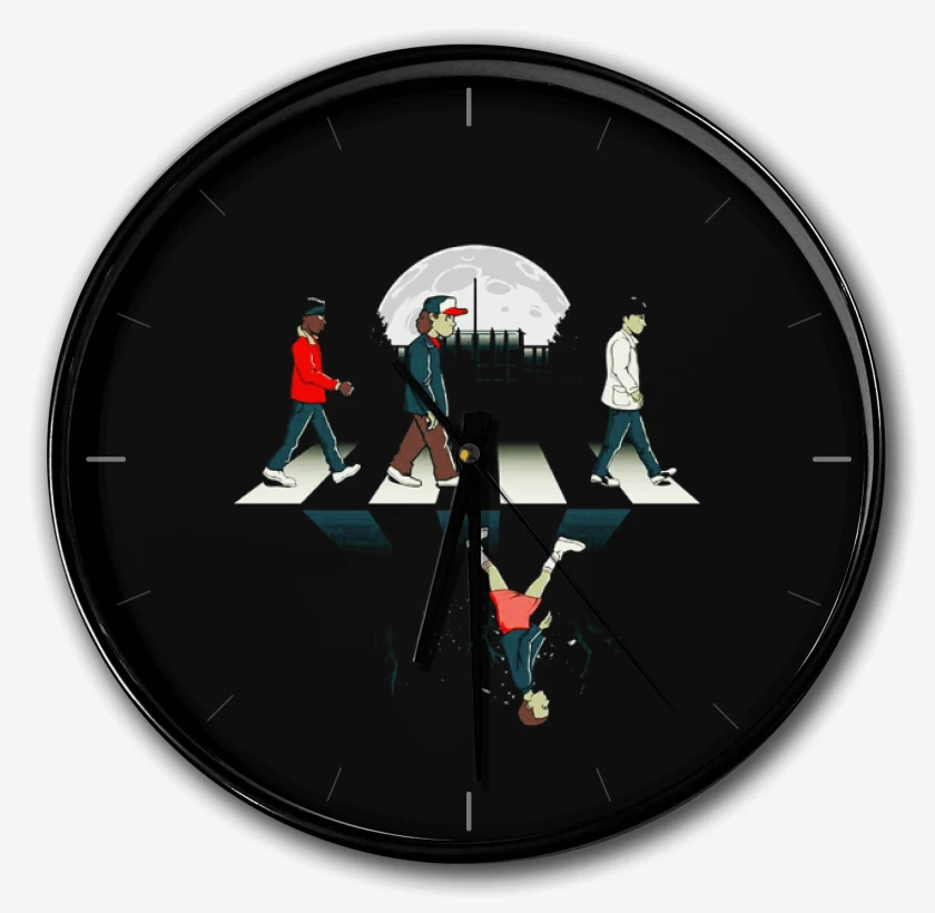 Reloj Negro de Stranger things 6