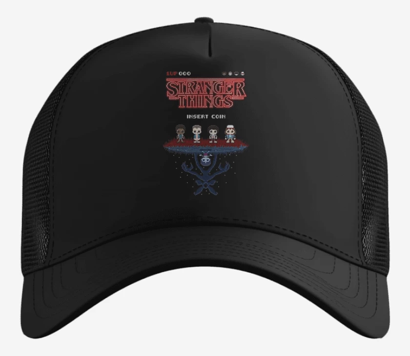 Gorro Stranger things 8 bits