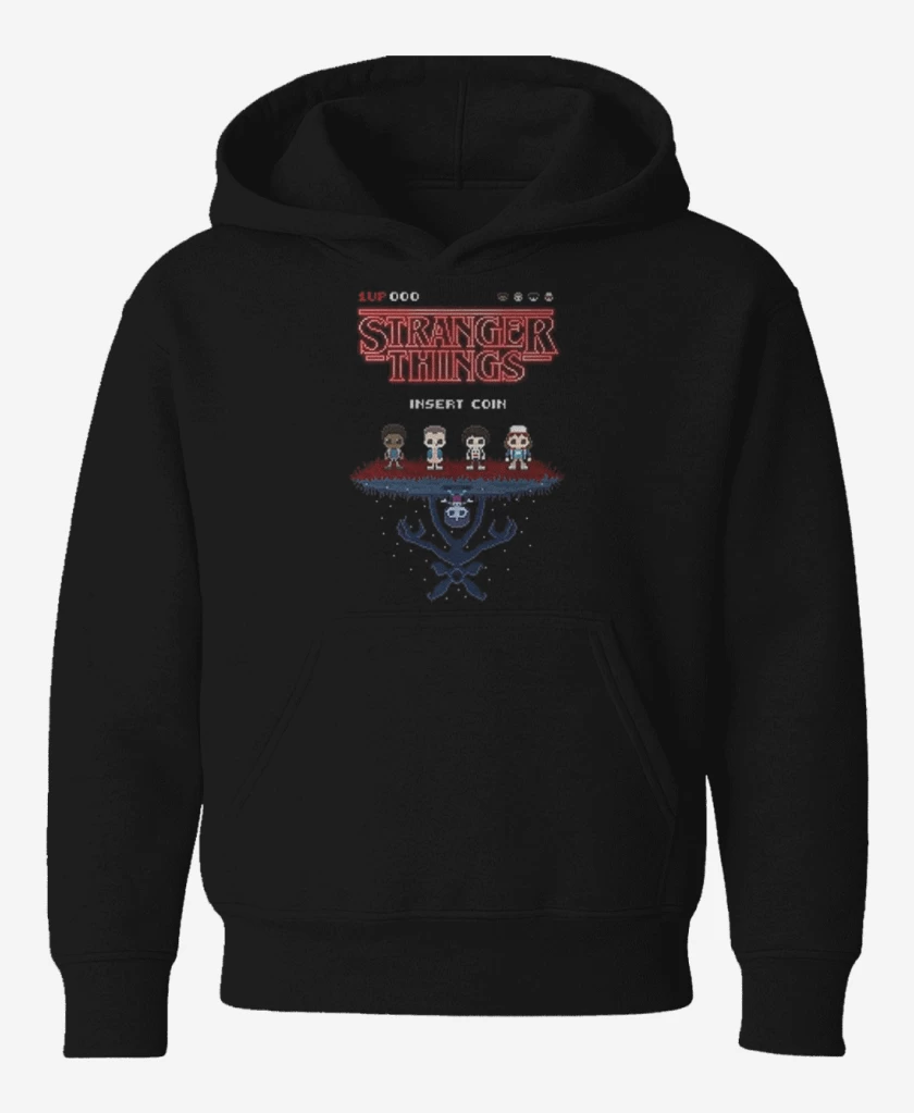 Poleron de niño Stranger things 8 bits