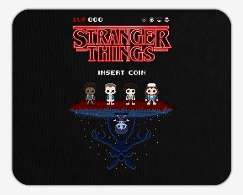 Mousepad Stranger things 8 bits