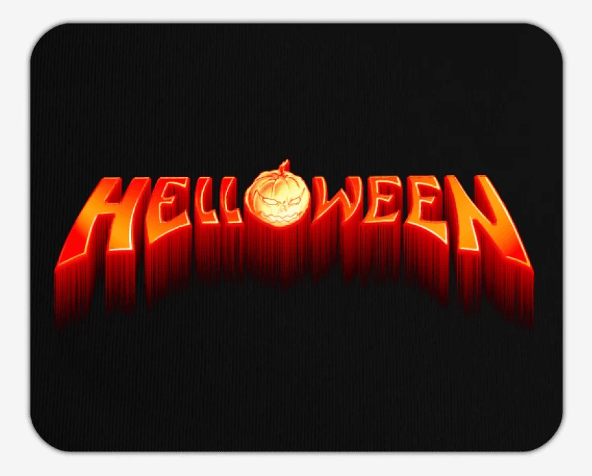 Mousepad Negro de Helloween