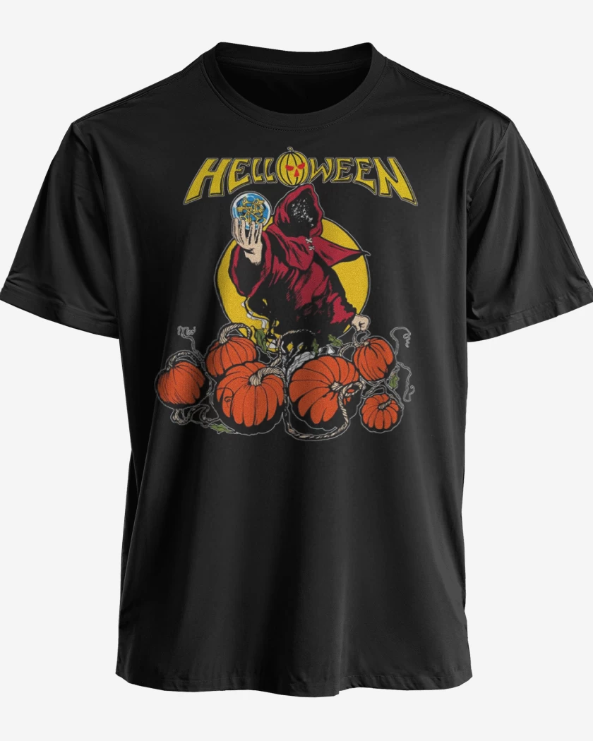 Polera premium Negro de Helloween 2