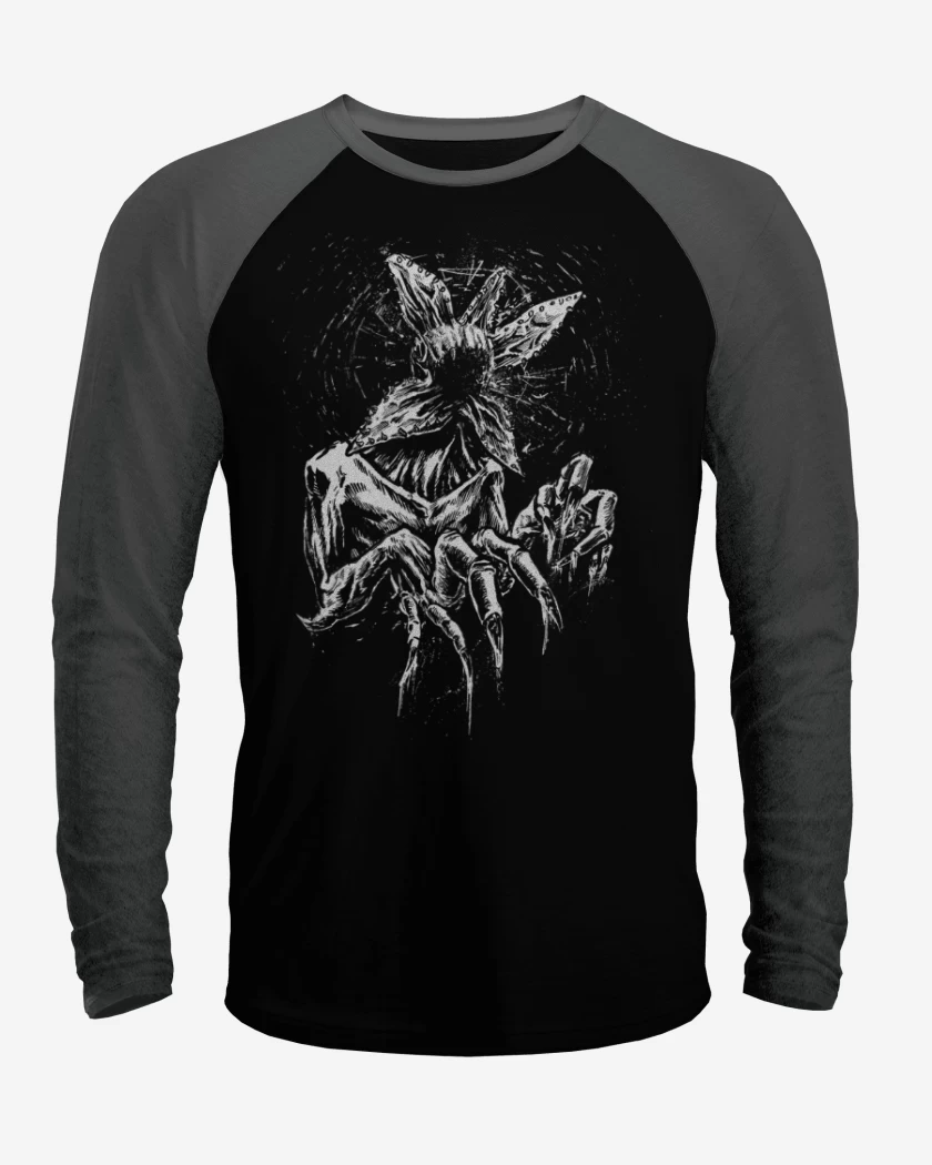 Polera Raglan The demogorgon