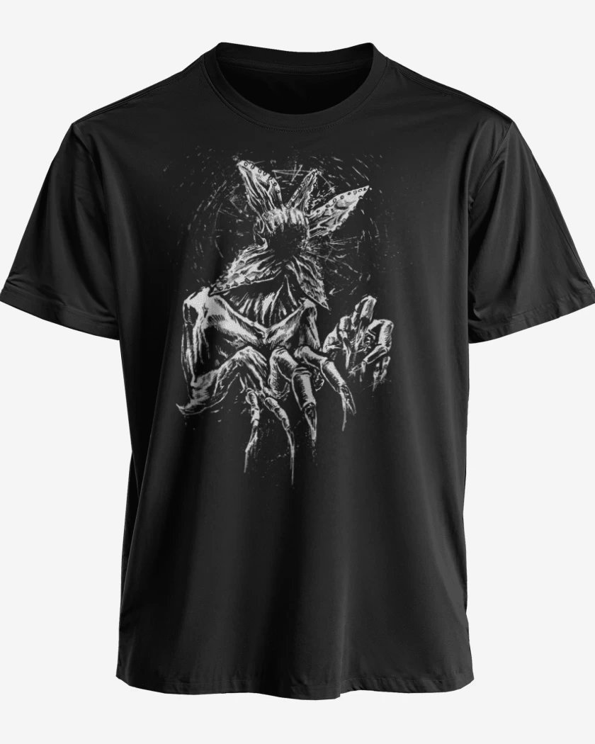 Polera premium Negro de The demogorgon