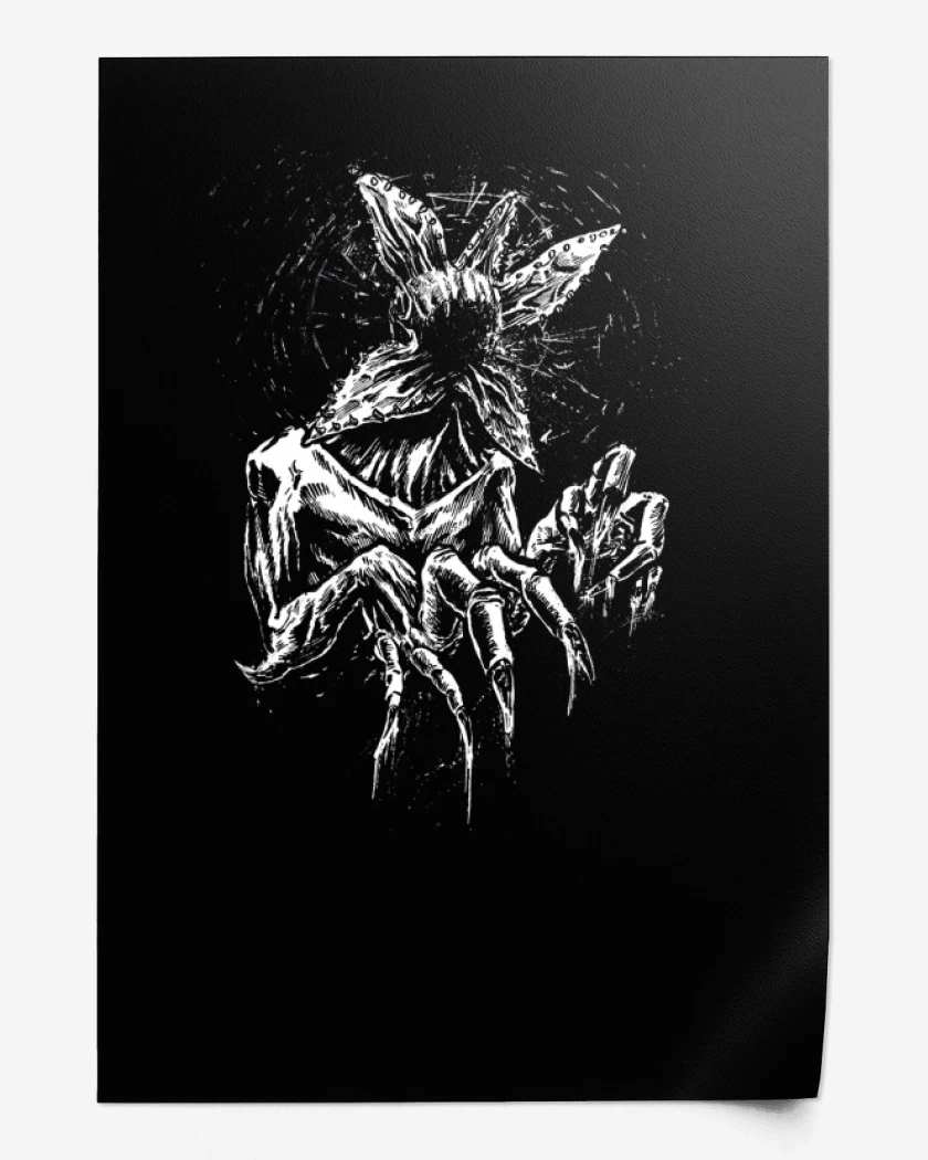 Print The demogorgon