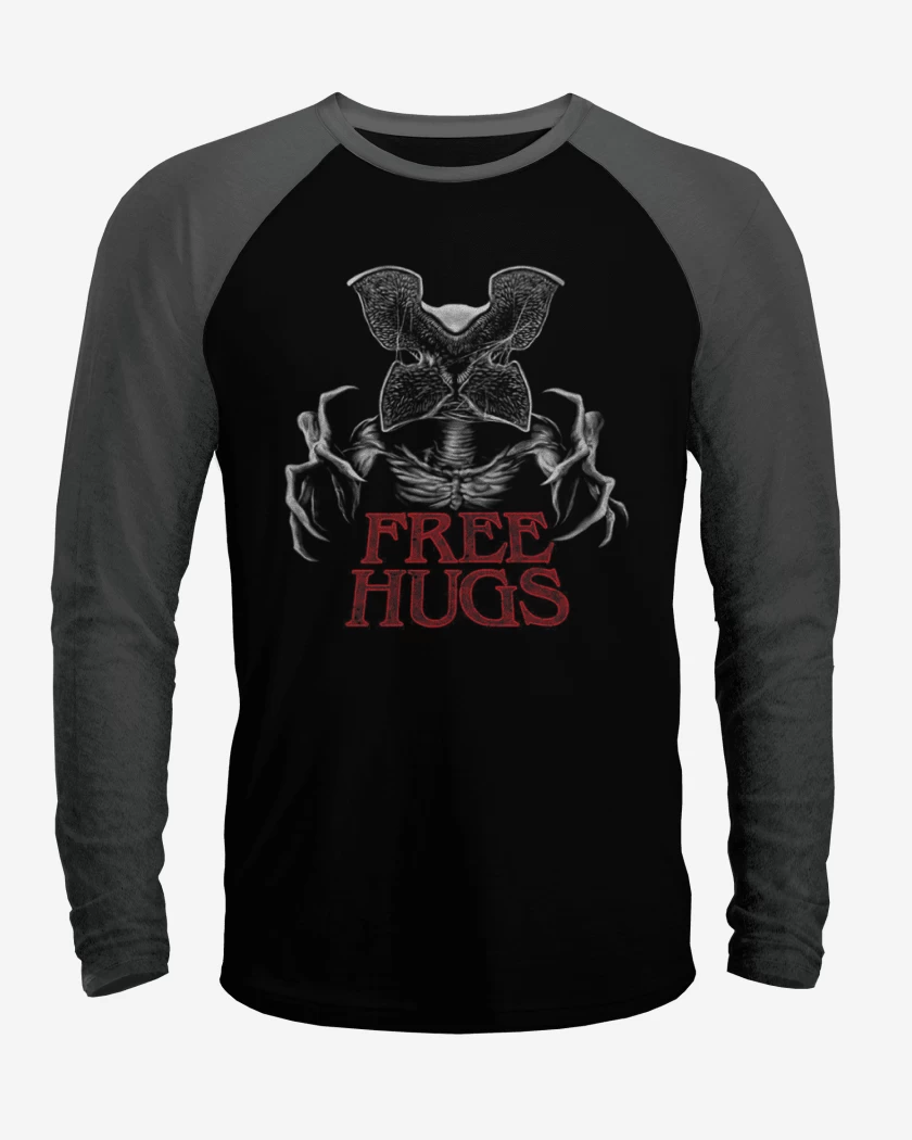 Polera Raglan Free hugs