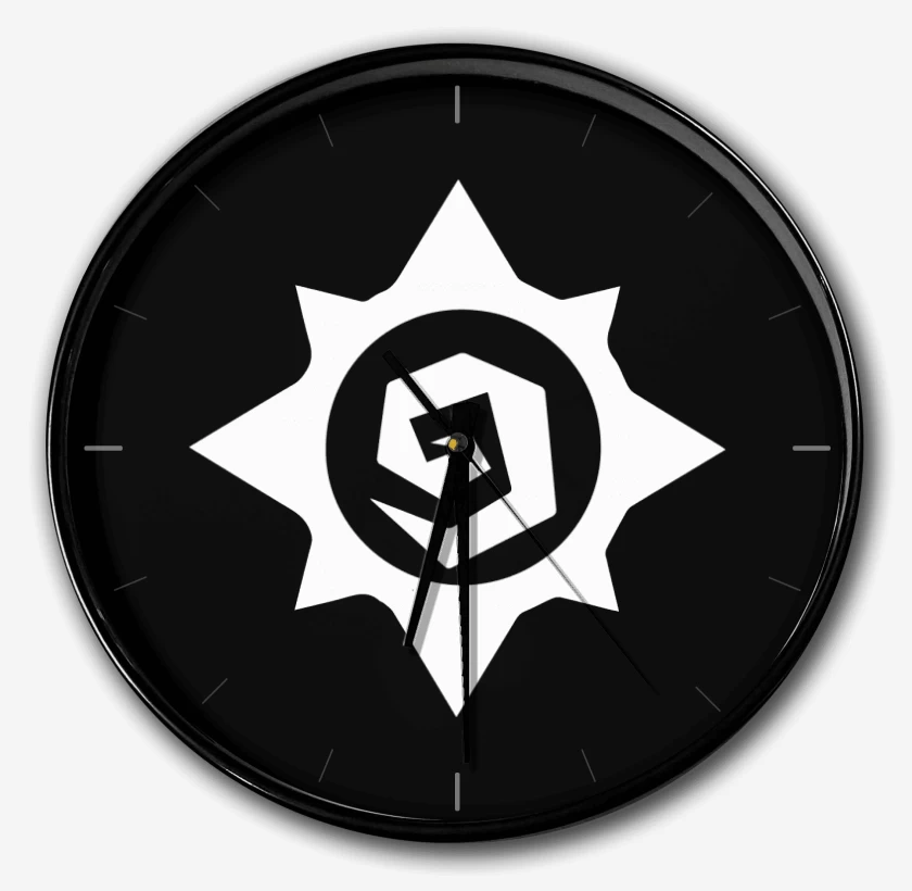 Reloj Negro de Juego de cartas