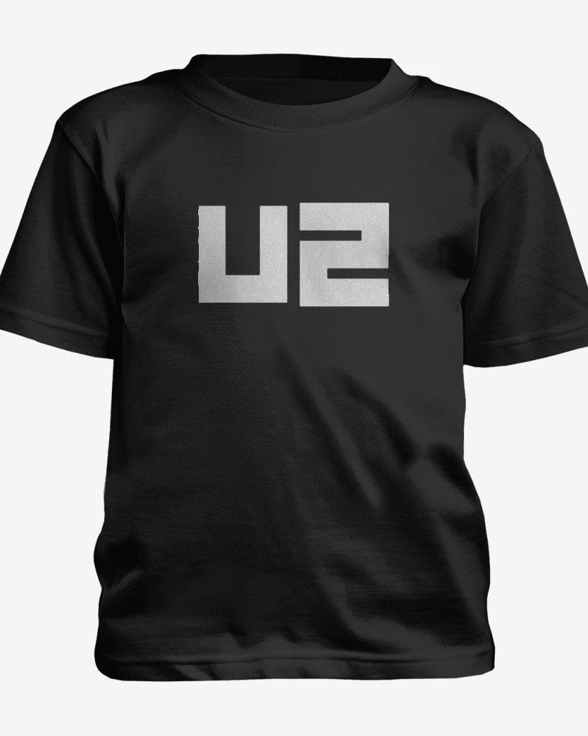 Polera de niño Negro de u2