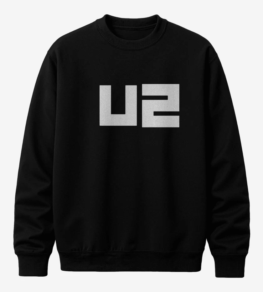 Poleron polo Negro de u2