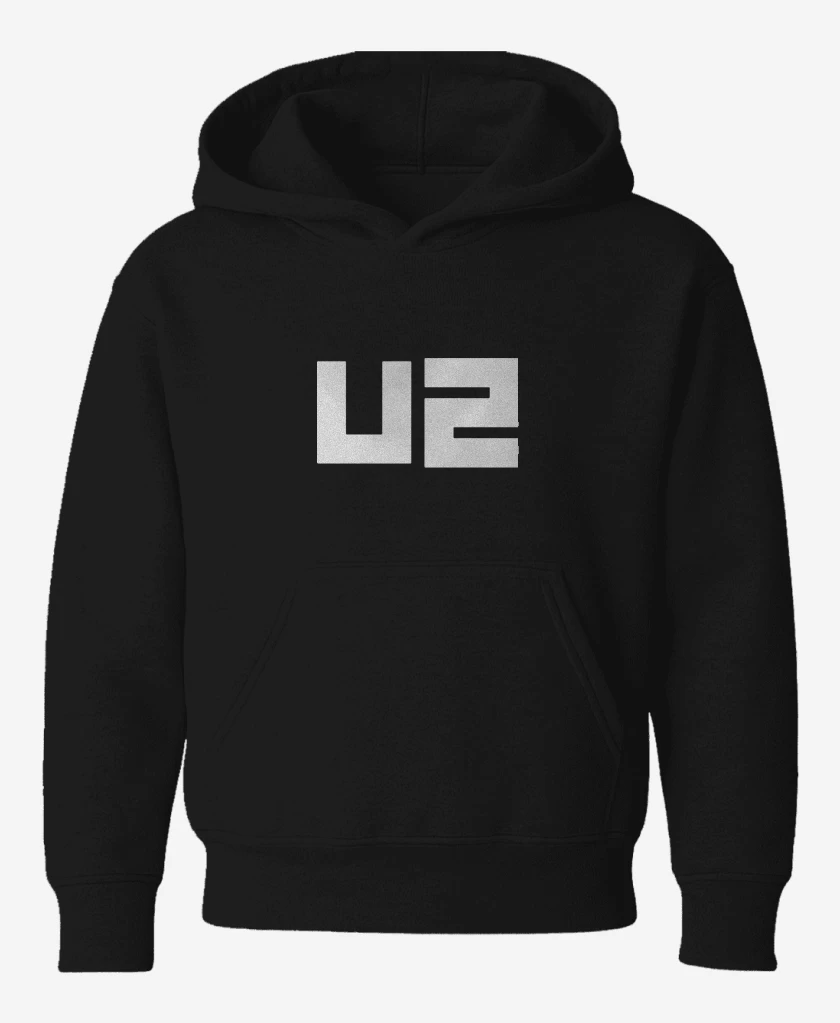 Poleron de niño Negro de u2