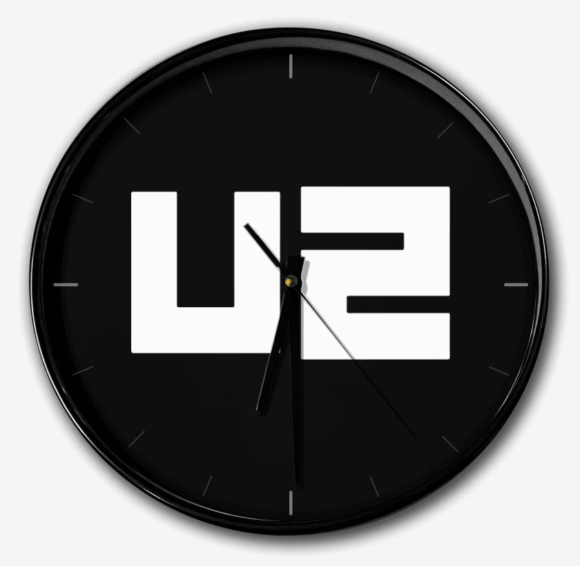 Reloj Negro de u2