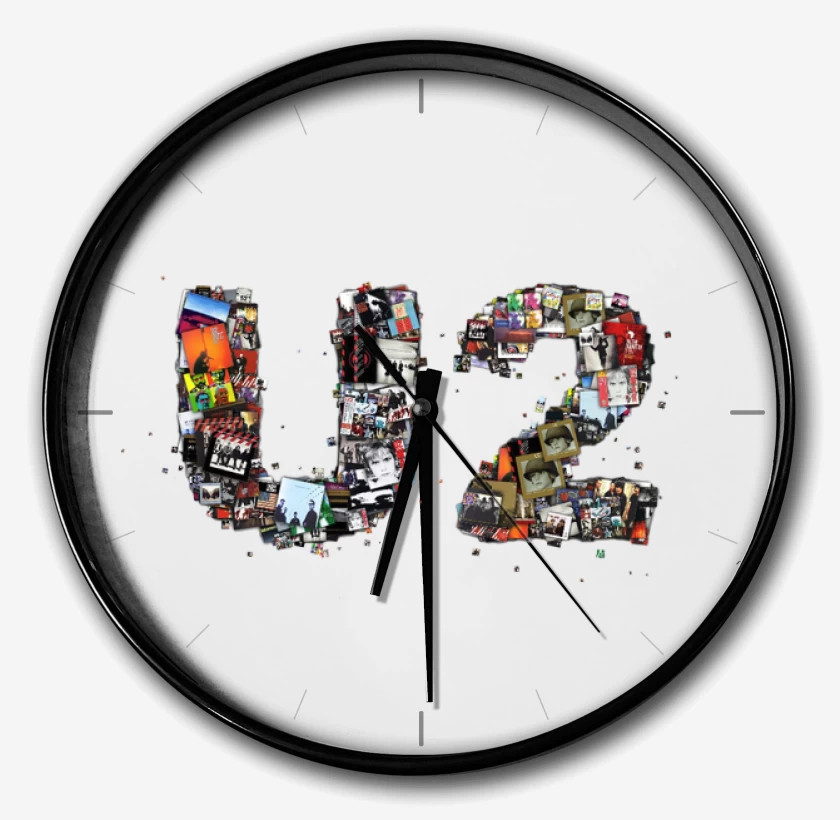 Reloj Blanco de u2 full color