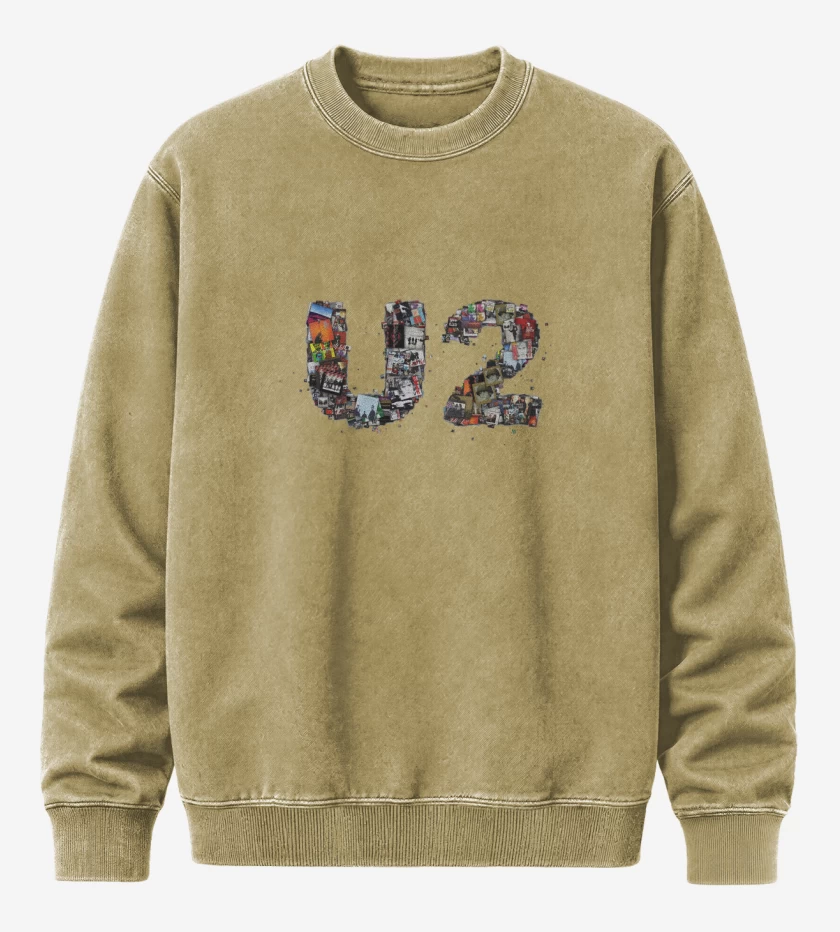 Poleron Polo Acid Wash Beige de u2 full color