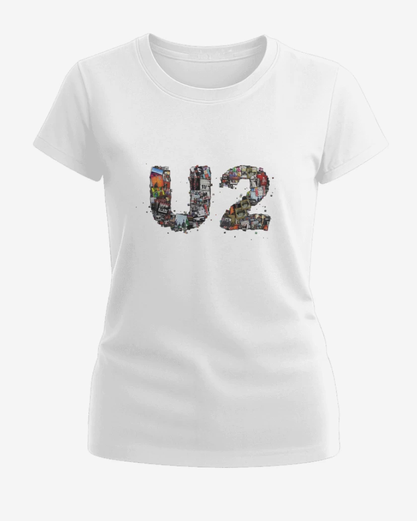Polera de Mujer Blanco de u2 full color