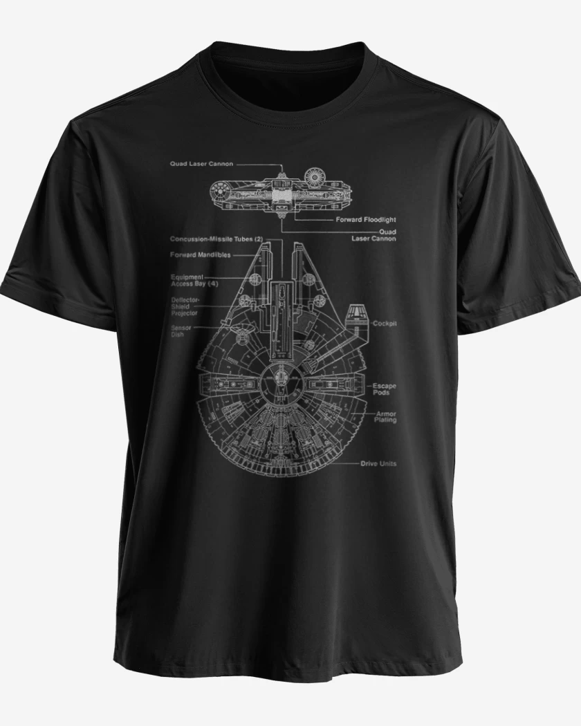 Polera Halcon milenario