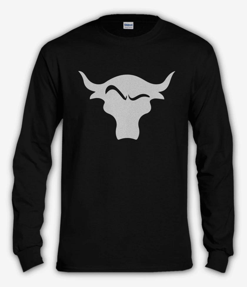 Polera manga larga Negro de The rock