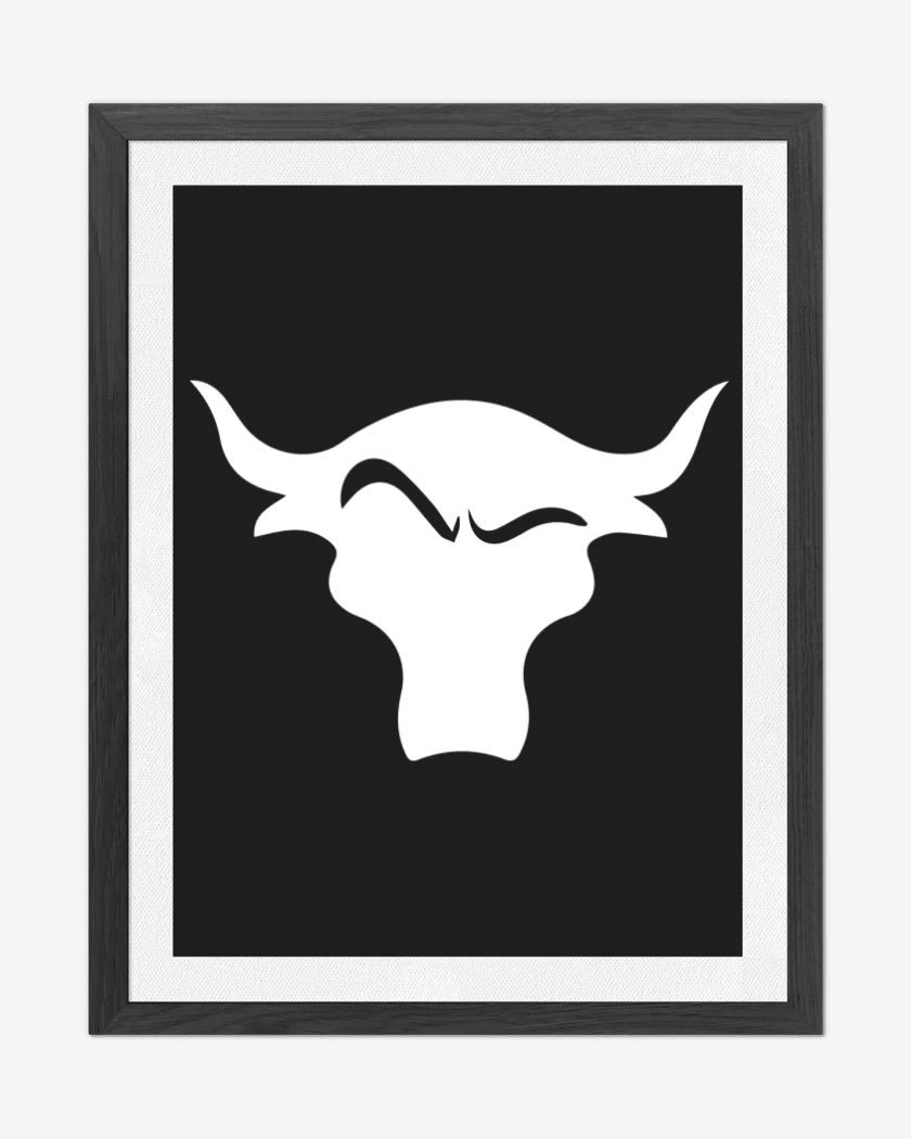 Cuadro decorativo Negro de The rock