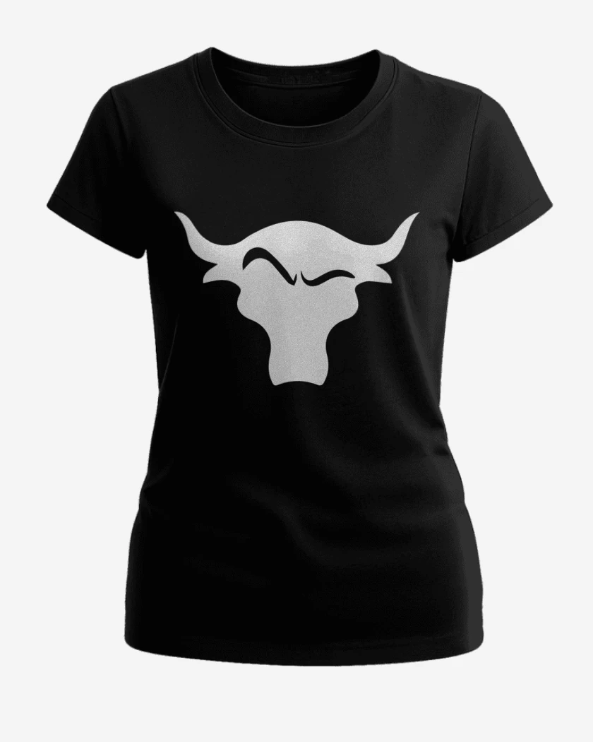 Polera de Mujer Negro de The rock