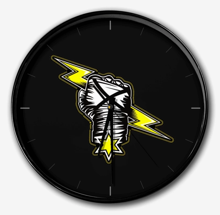 Reloj Negro de cm punk