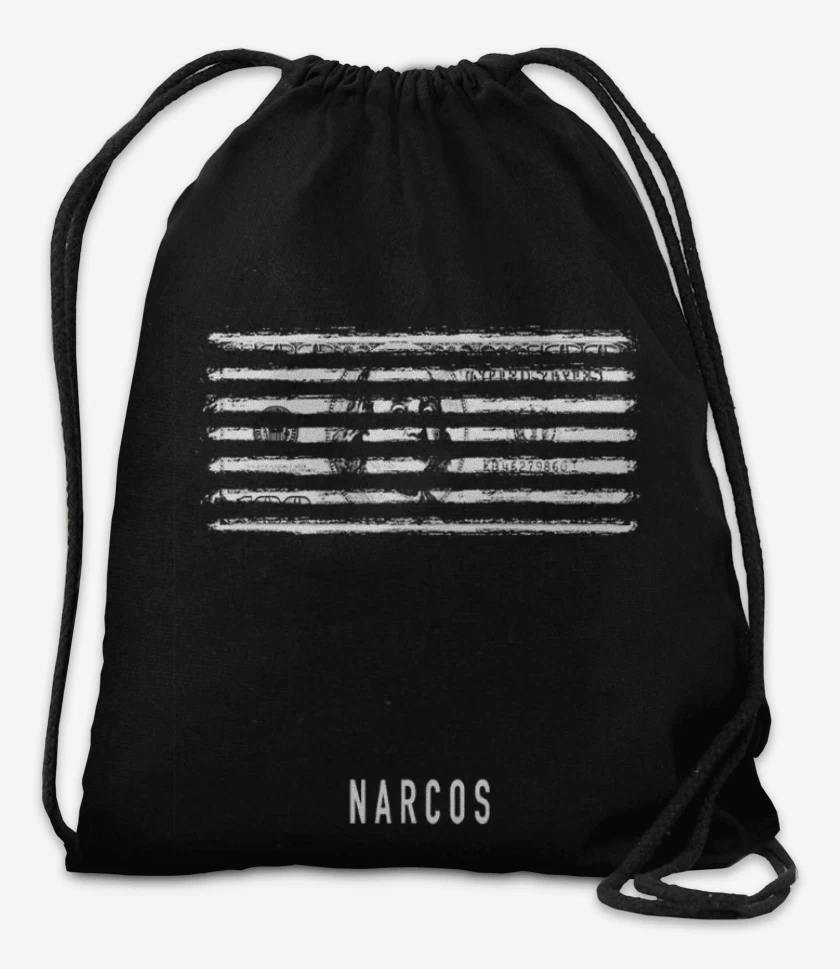 Mochila Negro de Narcos
