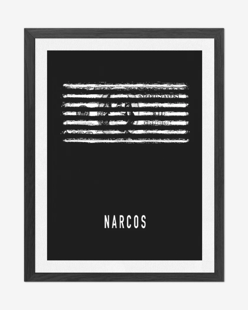 Cuadro decorativo Negro de Narcos