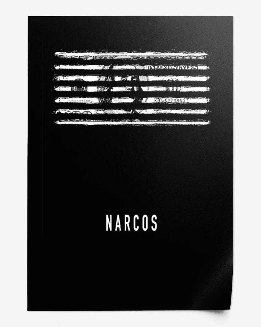 Print Negro de Narcos