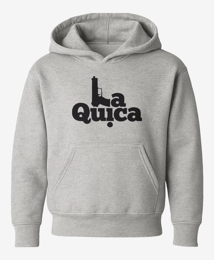 Poleron de niño Gris Melange de La quica