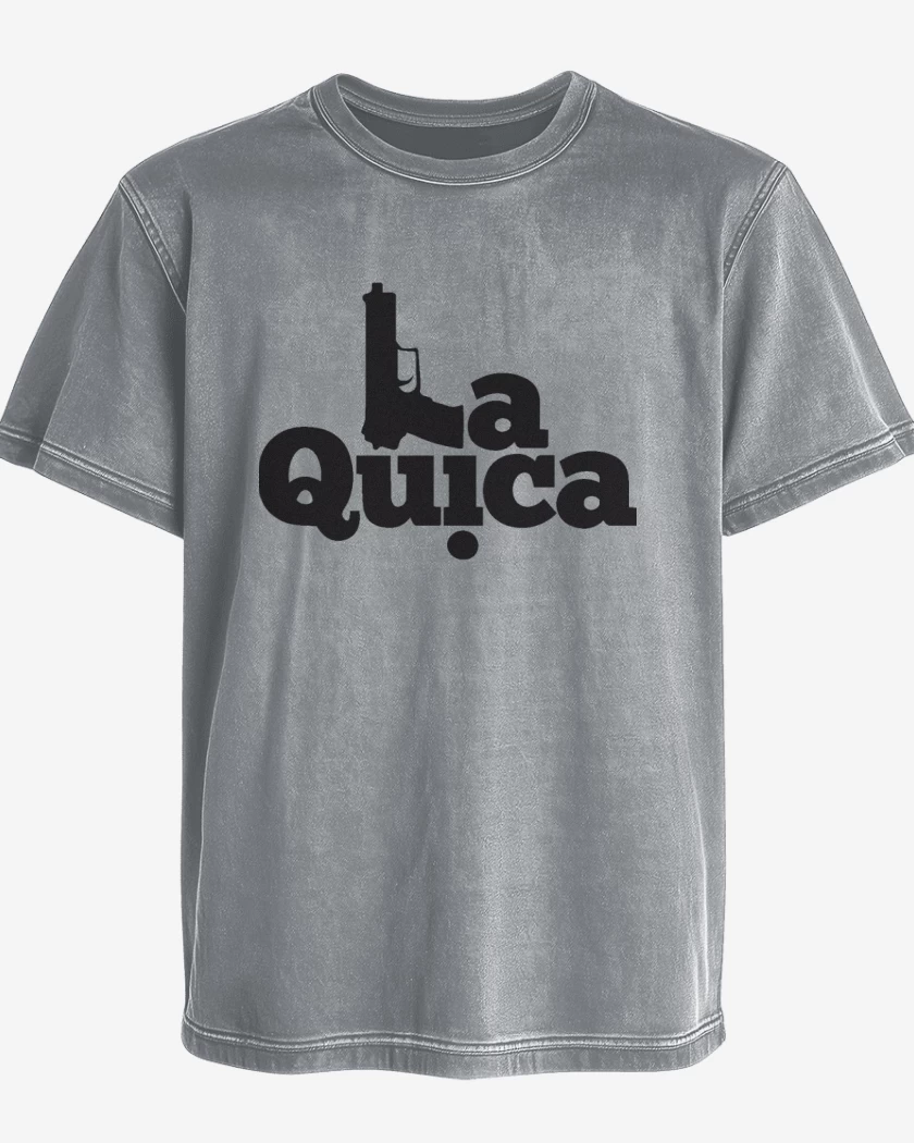 Polera desgastada La quica