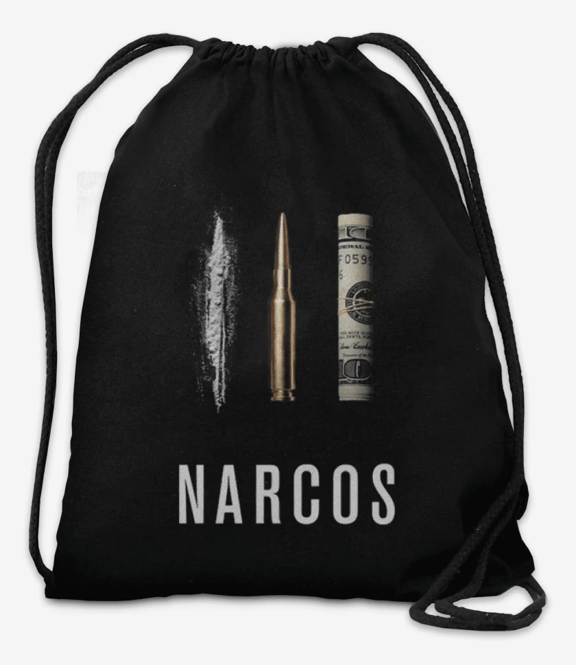Mochila Negro de Narcos 3
