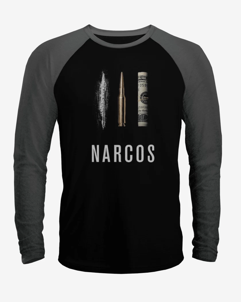 Polera Raglan Narcos 3