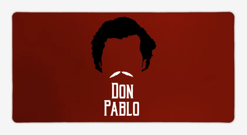 Mouse pad Gamer Rojo de Don Pablo
