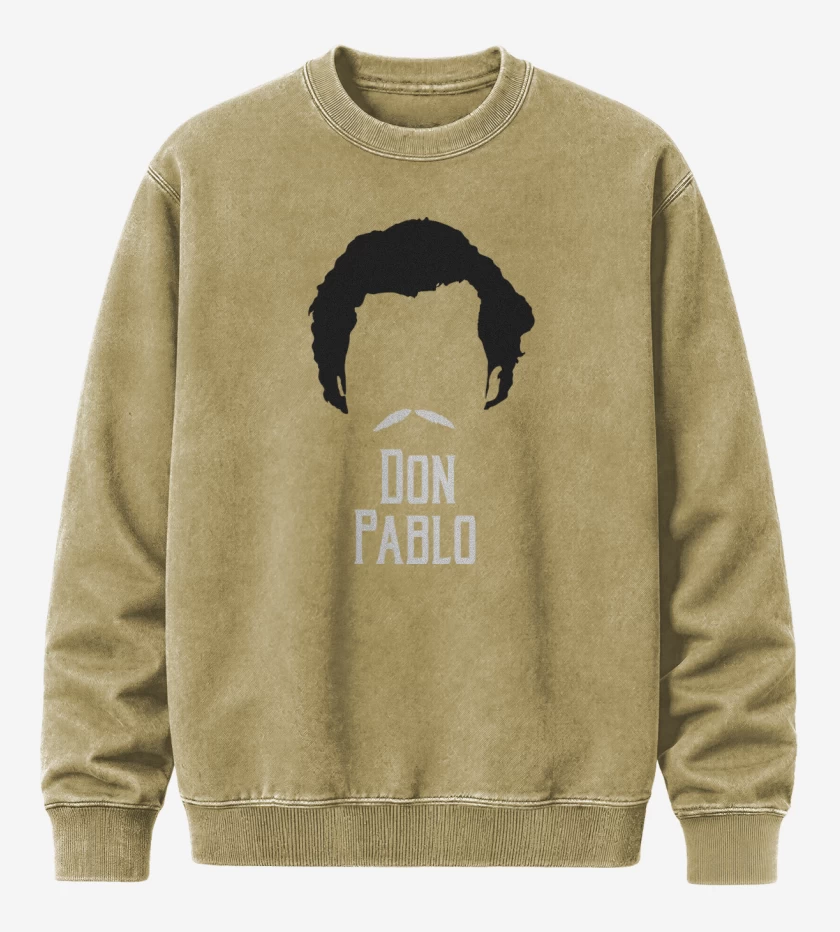 Poleron Polo Acid Wash Beige de Don Pablo
