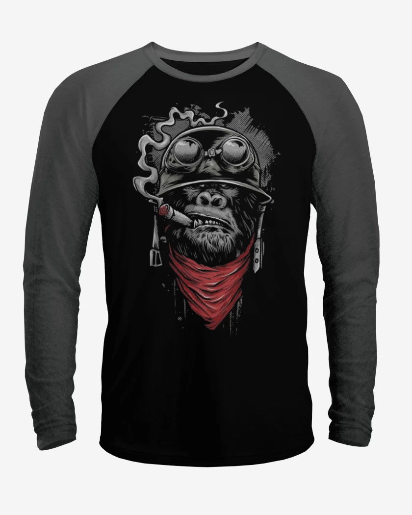 Polera Raglan Le gorila